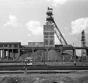 Наземні споруди шахти «Нова», 1951 рік