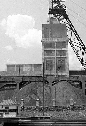 Наземні споруди шахти «Нова», 1951 рік