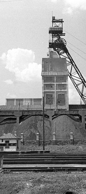 Наземні споруди шахти «Нова», 1951 рік