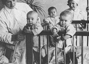 В дитячому комбінаті Криворіжбуду, 1937-й рік