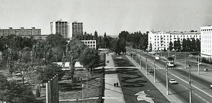 Проспект Металургів, 1975-й або 1976-й рік