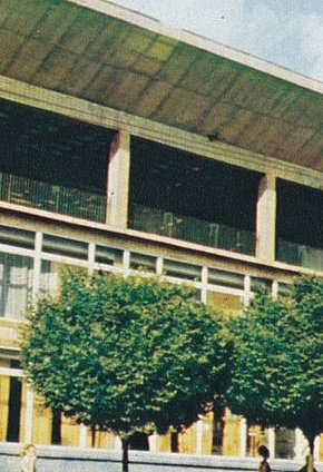 Кафе «Ліра» по вулиці Лермонтова (проспект Центральний), 1971 року