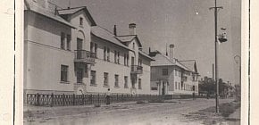 Будівництво житлових будинків у Соцмісті, квартал № 358, 1950 рік