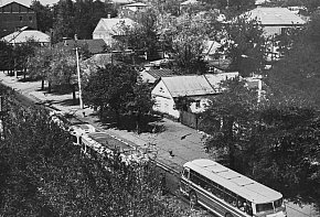Старе Місто. Дореволюційні будинки на вулиці Леніна. Фото 1960-х років