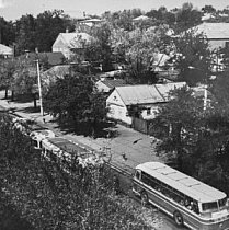 Старе Місто. Дореволюційні будинки на вулиці Леніна. Фото 1960-х років