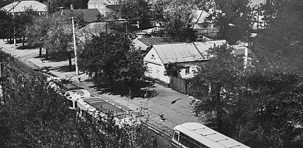Старе Місто. Дореволюційні будинки на вулиці Леніна. Фото 1960-х років
