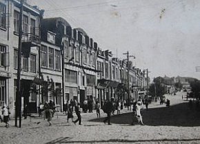 Вулиця Жовтнева (Базарна) у Кривому Розі в 1930-х роках
