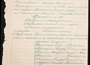 ЦДАВО, Справа 317 Фонд 5 Опис 3, початок 1920-х років