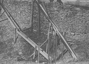 Відведення води з рудника, 1932 рік