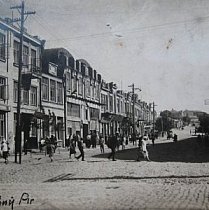 Вулиця Жовтнева (Базарна) у Кривому Розі в 1930-х роках