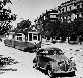 Післявоєнний Кривбас. На вулиці Леніна, 1946