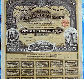 Гірничопромислове товариство «Жовта Ріка» ,1895 рік