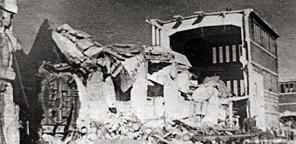 Руїни Криворізької районної електричної станції ім. Ілліча, 1944 рік