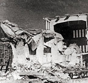 Руїни Криворізької районної електричної станції ім. Ілліча, 1944 рік