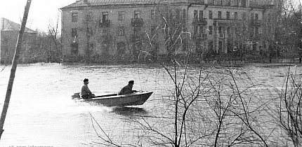 Річка Інгулець вже виходила з берегів