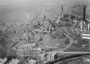Панорама рудника імені Дзержинского у1976 році