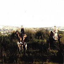 Кінна прогулянка польської родини Войневич