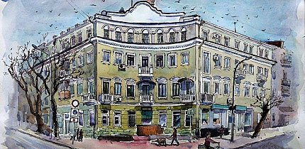 Вулиця Поштова (фото з книги І. Рукавіцина)