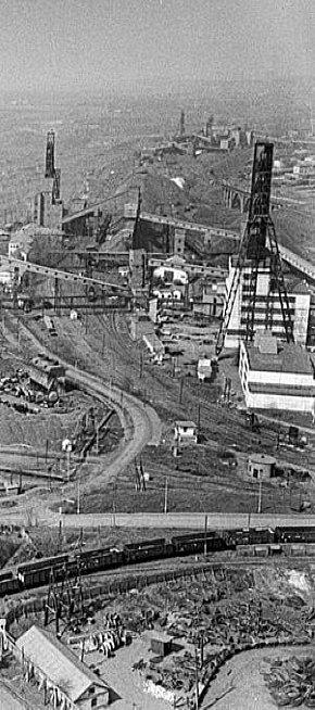 Панорама рудника імені Дзержинского у1976 році