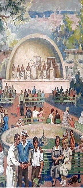 Вулиця Поштова (фото з книги І. Рукавіцина)