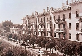 Вулиця Карла Маркса (нині проспект Поштовий), 1955 рік