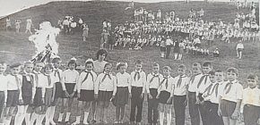 Скелi МОДРу , учнi середньої школи №5 , 1970 рiк