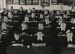 1-А клас криворізької СШ №69(Соцмісто), 1960 рік.