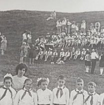 Скелi МОДРу , учнi середньої школи №5 , 1970 рiк