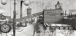 Загальний вигляд Криворізького силікатного заводу, 1960-х років