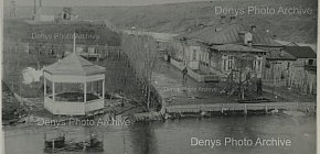 Вид на місцевість в районі сучасного парку Мершавцева, 1970-ті роки