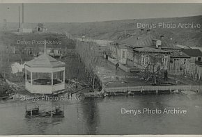 Вид на місцевість в районі сучасного парку Мершавцева, 1970-ті роки