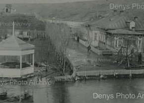 Вид на місцевість в районі сучасного парку Мершавцева, 1970-ті роки