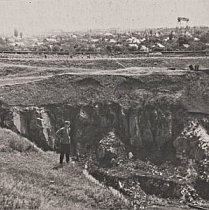 Гранітний кар'єр біля Саксагані на Мудрьоній. Перша половина 1960-х років