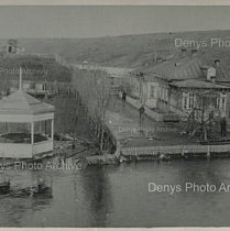 Вид на місцевість в районі сучасного парку Мершавцева, 1970-ті роки