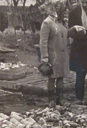 Бурова вишка і кернові ящики в селищі імені В.А.Валявка, 1970 рік