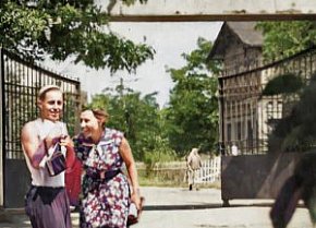 В парку рудника ім. Орджонікідзе (Леніна)