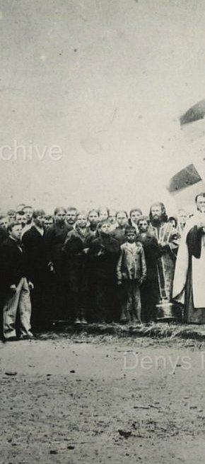 Служба на честь початку робіт на Деконському кар'єрі