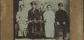 Робітники Галковського рудника, серпень 1908 року