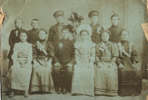 Весілля Єлизавети Ілларіонівни Кучер,  орієнтовно 1910 рік