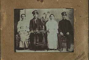 Робітники Галковського рудника, серпень 1908 року