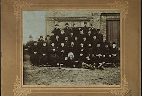 Робітники електромеханічного відділу Галковського рудника, 1907 рік