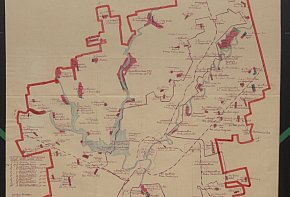 Карта Криворіжжя, 1941-1942 роки