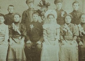 Весілля Єлизавети Ілларіонівни Кучер,  орієнтовно 1910 рік