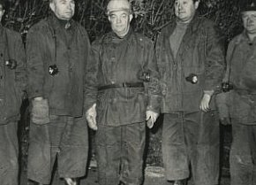 Керівництво шахти «Родина», орієнтовно 1970-ті роки