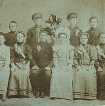 Весілля Єлизавети Ілларіонівни Кучер,  орієнтовно 1910 рік