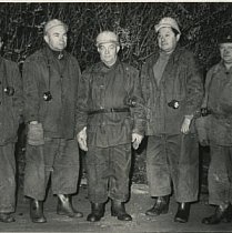 Керівництво шахти «Родина», орієнтовно 1970-ті роки