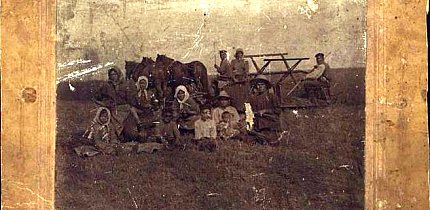 Селянська родина, Веселі Терни, 1905 рік