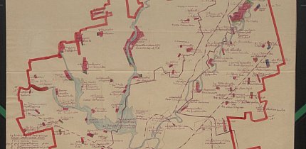 Карта Криворіжжя, 1941-1942 роки