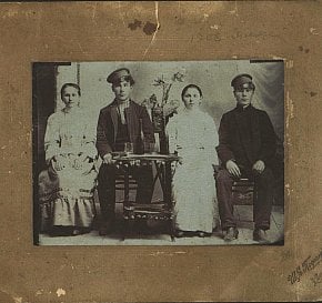 Робітники Галковського рудника, серпень 1908 року