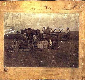 Селянська родина, Веселі Терни, 1905 рік